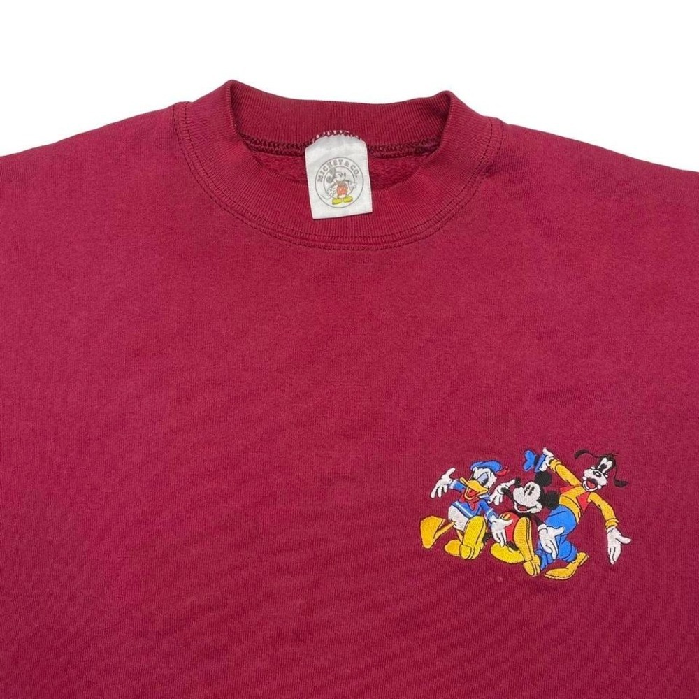 Vintage 90s Disney Mickey Goofy and Donald Duck sweater - Picture 2 of 4